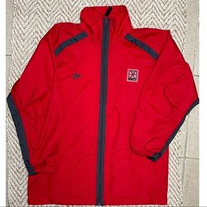 Nike jacket kid ,Color red , Size M, Kid Size